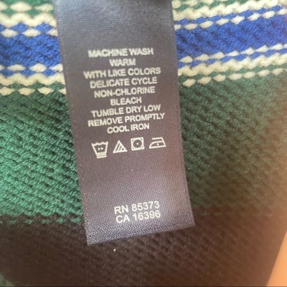 Crazy Horse Striped Winter Sweater Size Small - Picture 7 of 7